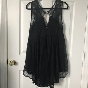 Free People Lace Flowy Cocktail Dress